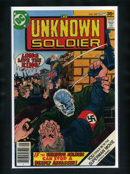 Unknown Soldier #207 VF/NM 1977 DC Comic Book